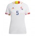 Cheap Belgium Jan Vertonghen #5 Away Football Shirt Women World Cup 2022 Short Sleeve